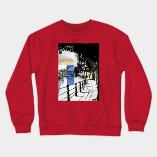 Promenade with figure Crewneck Sweatshirt